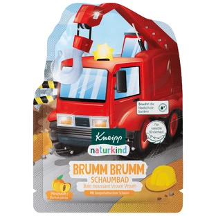 Kneipp Naturkind Brum-Brum, líquido para baño de burbujas, melocotón, 40 ml