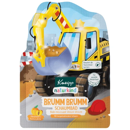Kneipp Naturkind Brum-Brum, líquido para baño de burbujas, melocotón, 40 ml