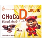 ChocoD, Vitamin D für Kinder ab 4 Jahren, 30 Kapseln