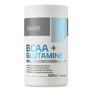 OstroVit, BCAA + Glutamina, Naranja, 500 g