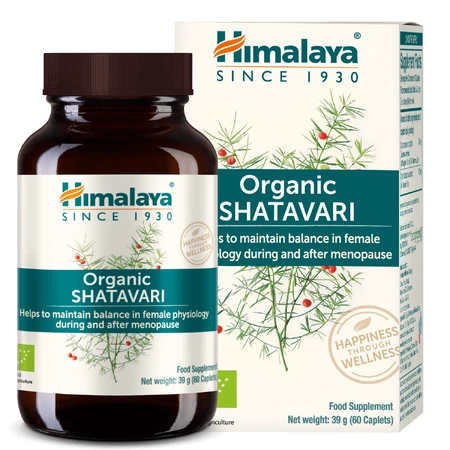 Himalaya Organic Shatavari set, 2 x 60 comprimidos