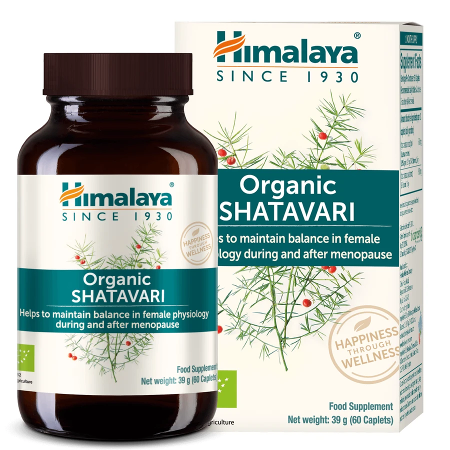 Himalaya Organic Shatavari set, 2 x 60 comprimidos