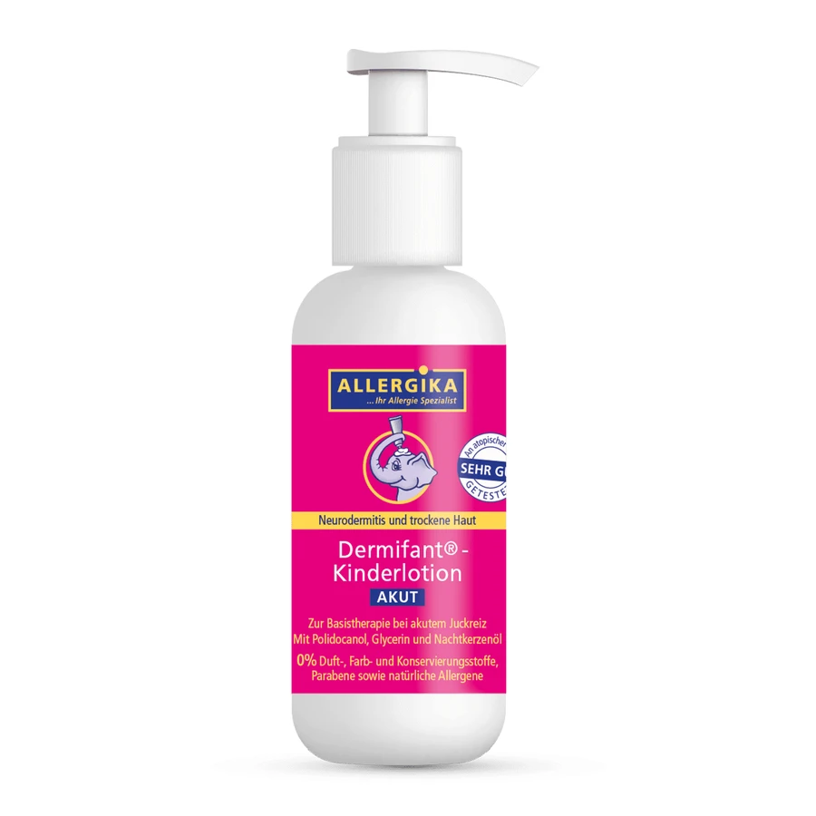 Allergica Dermifant, vochtinbrengende lotion voor kinderen, snelle hulp, 200 ml