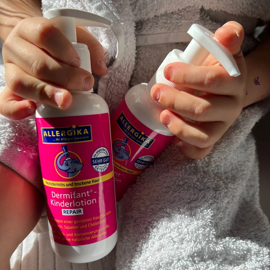 Allergica Dermifant, vochtinbrengende lotion voor kinderen, snelle hulp, 200 ml