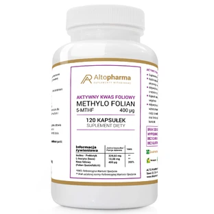 AltoPharma Acide Folique Actif, 120 gélules