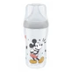 NUK Perfect Match, antikoliekfles met siliconenspeen, maat M, Mickey Mouse vanaf 3 maanden, 260 ml