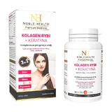 Noble Health Fisch Kollagen + Keratin, 60 Kapseln