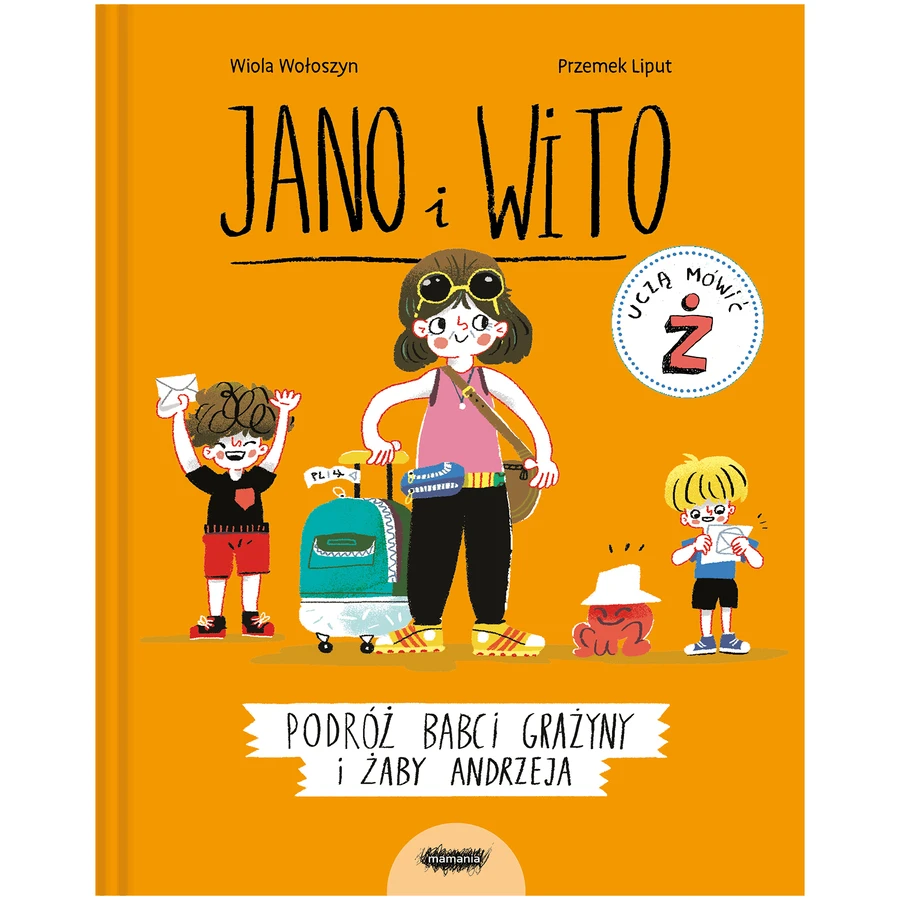 Jano and Wito Learn to Say Z, The Journey of Grandma Grazyna and Andrew the Frog, children's booklet