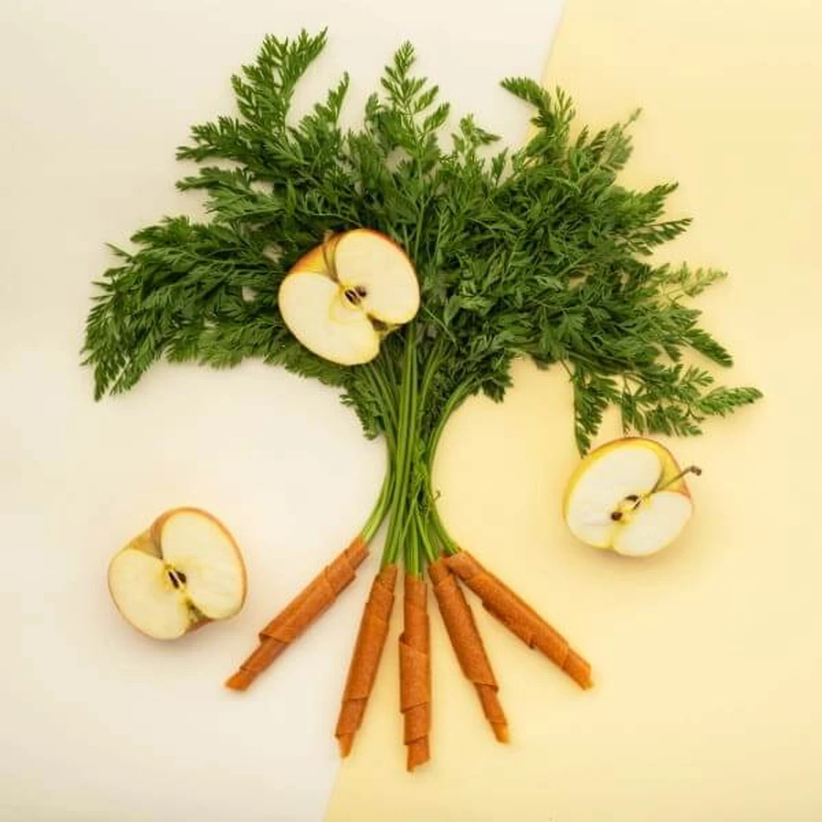Rouleaux de carottes naturellement sains, 50 g