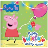 Estantería Peppa Pig Peppa celebra un día importante, folleto infantil