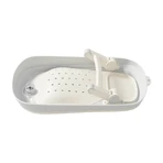 Momini BathBuddy, soporte de baño plegable para bebés, beige
