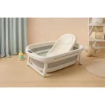 Momini BathBuddy, soporte de baño plegable para bebés, beige