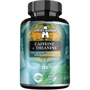 Apollo's Hegemony Caffeine+Theanine, 120 capsules