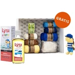 Lysi Junior Omega 3 Isländische Trance für Kinder, Mango-Limetten-Geschmack, 240 ml + kostenloses Häkelset