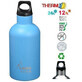 Bleu Futura stainless steel thermos, 350ml, Laken