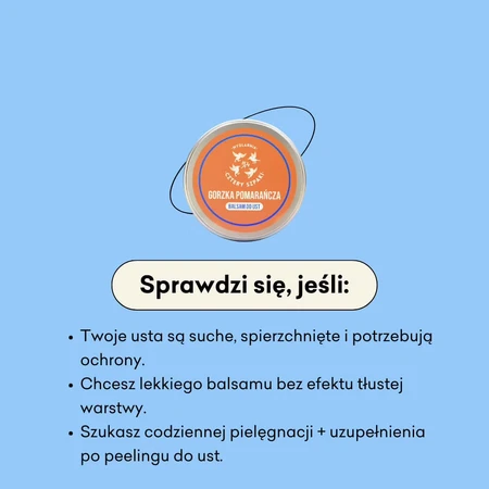Cztery Szpaki, lippenbalsem, bittere sinaasappel, 15 ml