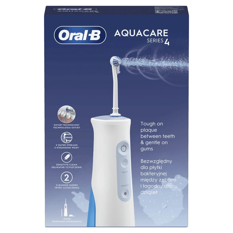Oral-B AquaCare serie 4, watergeefsysteem met Oxyjet-technologie
