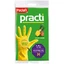 Paclan Practi, rubber gloves, scented, pineapple, size M, 2 pieces