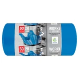Anna Zaradna, Müllsäcke mit Ohren, blau, 60 l, 20 Stück