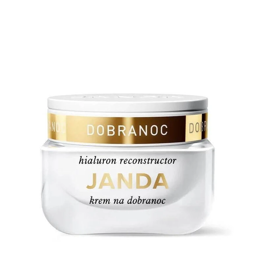 Janda Hialuron Reconstructor, crema de noche, azafrán dorado, 50 ml