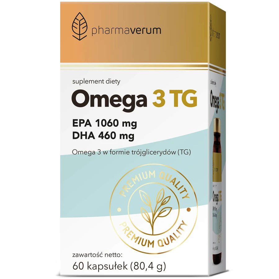 Pharmaverum Omega 3 TG, 60 capsules