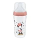 NUK Perfect Match, antikoliekfles met siliconenspeen, maat M, Minnie Mouse, vanaf 3 maanden, 260 ml