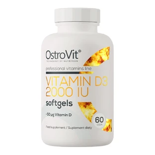 OstroVit Vitamin D3 2000 IU, 60 capsules