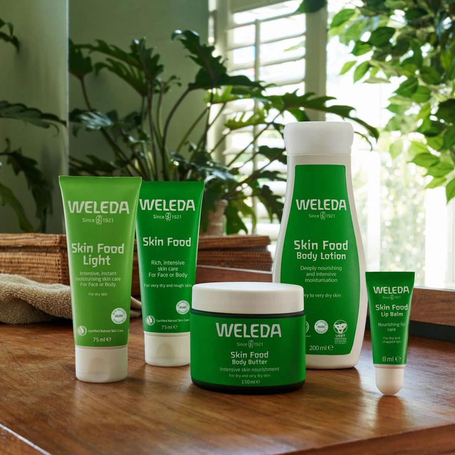 Weleda Skin Food, rijke crème voor intensieve verzorging van de droge en zeer droge huid, 75 ml
