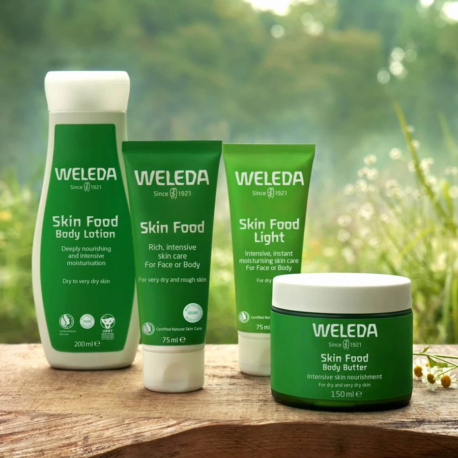 Weleda Skin Food, rijke crème voor intensieve verzorging van de droge en zeer droge huid, 75 ml