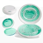 Zent Case, étui pour retainers, aligners, brackets et overlays, blanc