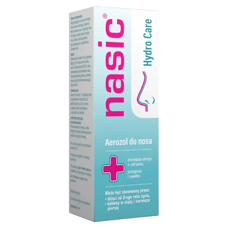 Nasic Hydro Care, Nasenspray, 15 ml