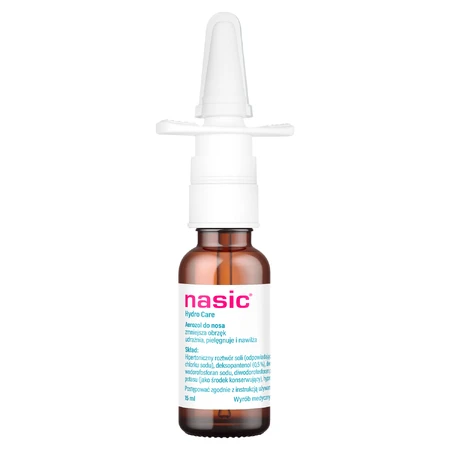 Nasic Hydro Care, Nasenspray, 15 ml