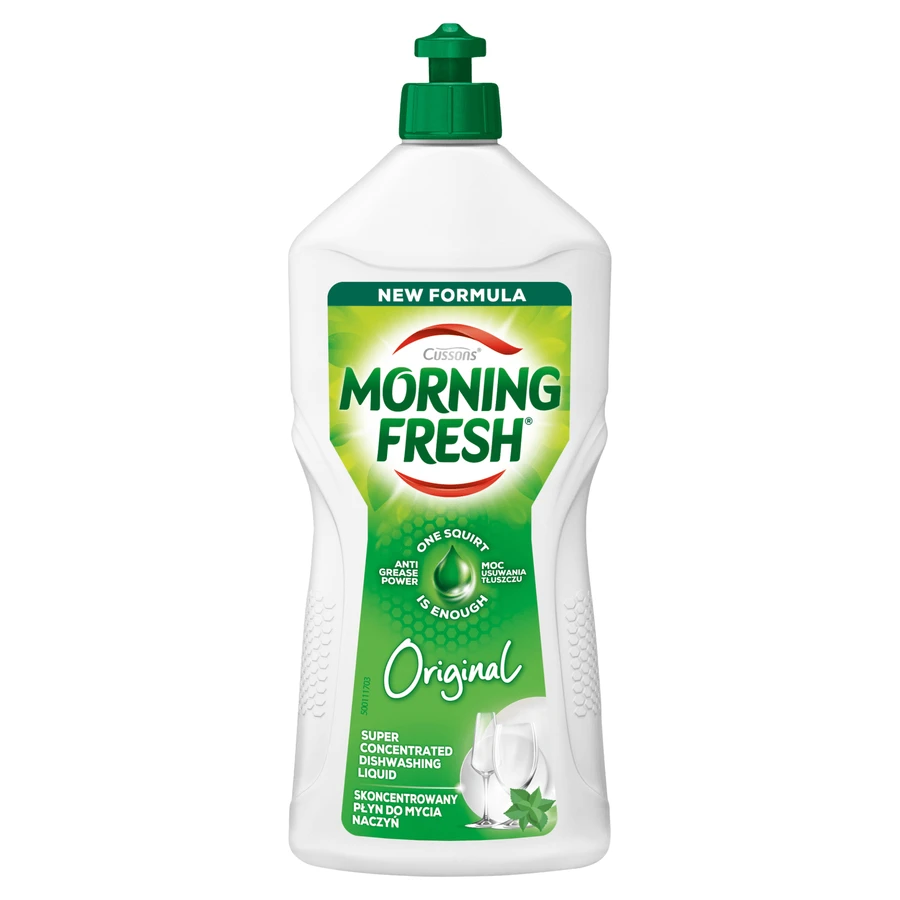 Morning Fresh, líquido lavavajillas concentrado, Original, 900 ml