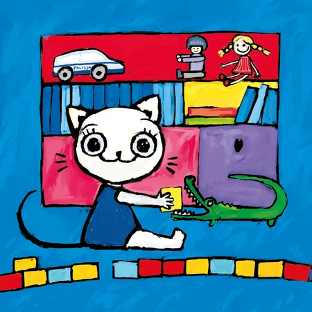 Kätzchen wird wütend, ein Kinderbuch