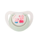 NUK Star, fopspeen, 0-6 maanden, siliconen, anatomisch, Peppa Pig, 2 stuks