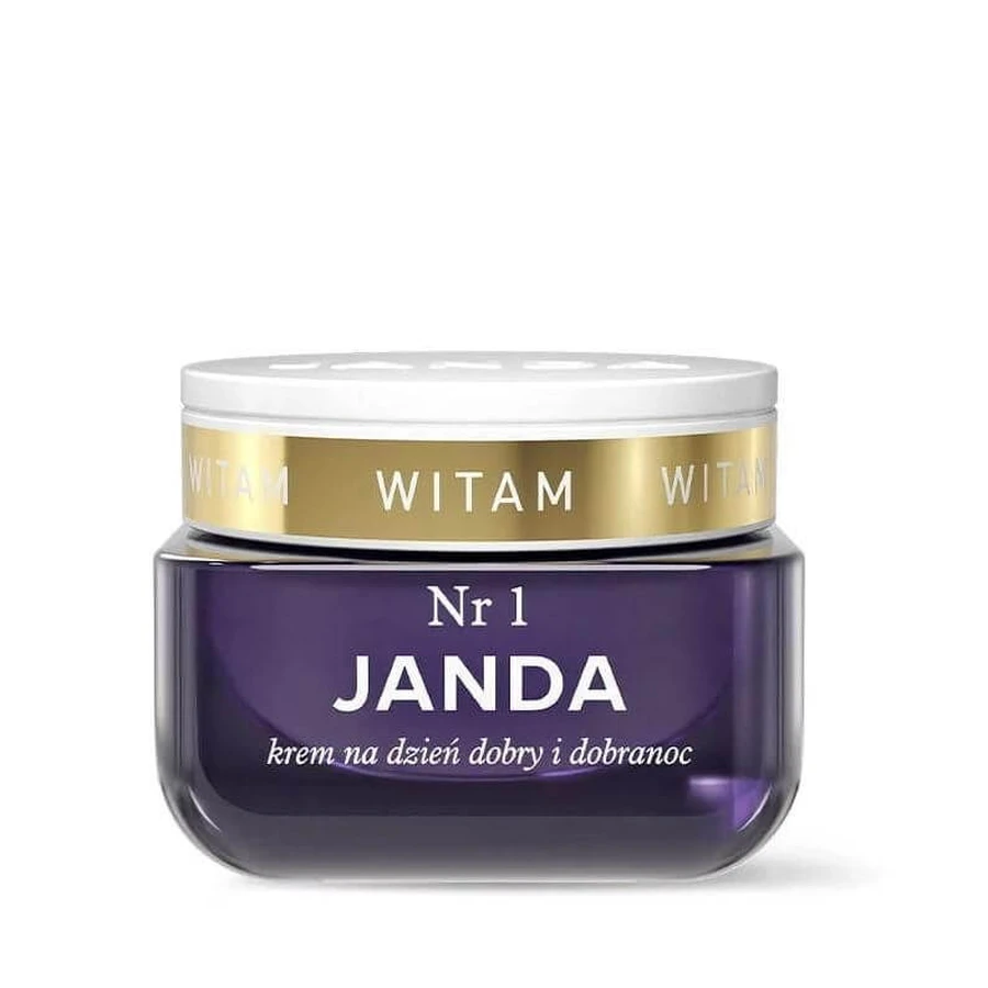 Janda Cosmetic Threads No. 1, puur gouden dag- en nachtcrème, zwarte roos, 50 ml