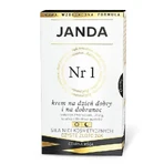 Janda Cosmetic Threads No. 1, puur gouden dag- en nachtcrème, zwarte roos, 50 ml