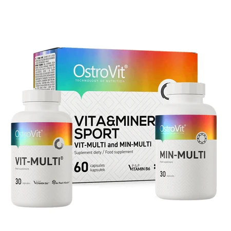 OstroVit Vita & Minerals Sport, 60 capsules