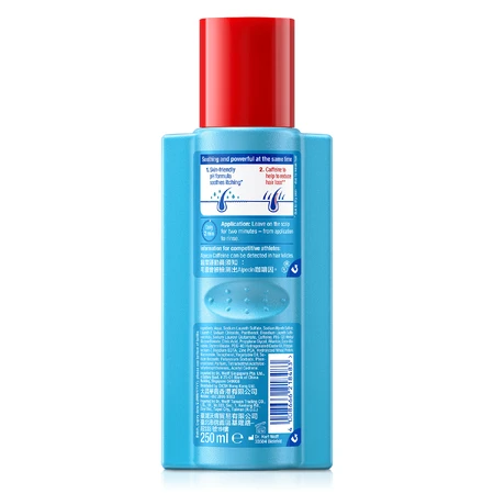 Alpecin Hybrid Cafeïne, shampoo tegen haaruitval, gevoelige huid, 250 ml