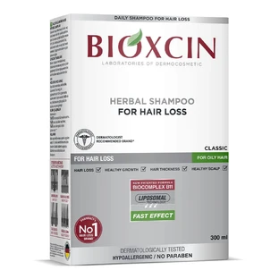 Bioxcin Classic, Anti-Haarausfall-Shampoo für fettiges Haar, 300 ml