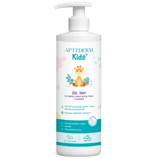 Aptederm Kids, 3-in-1 washing gel, from day 1, 400 ml