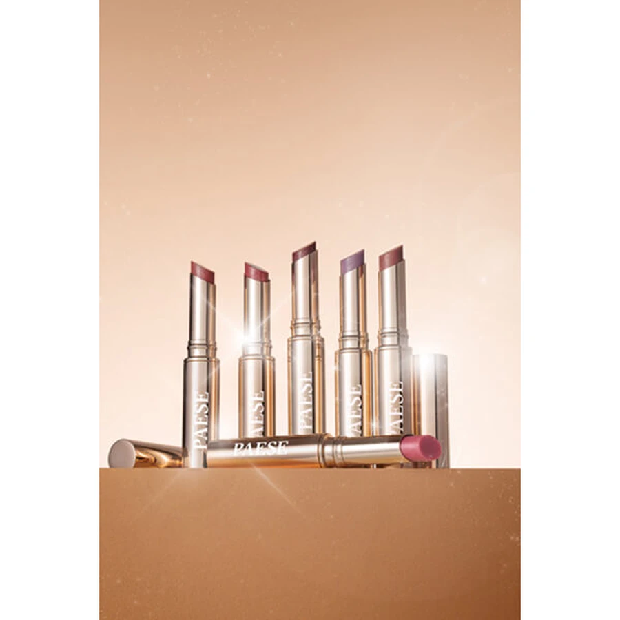 Paese GlowyPop Lip Serum, suero labial regenerador, 504 Caramel Candy, 2,2 g
