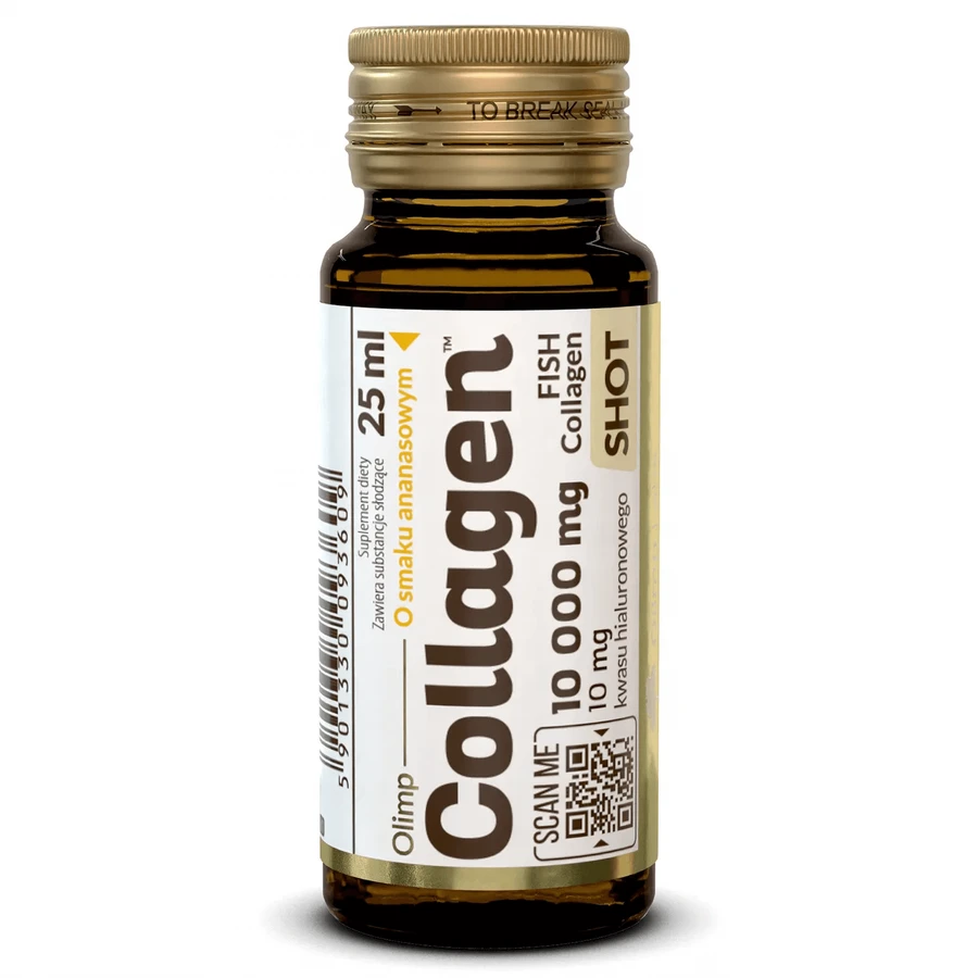 Olimp Collagen Shot set, pineapple flavor, 18 x 25 ml