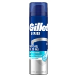 Gillette Series Sensitive Cooling, gel de afeitar con eucalipto, 200 ml