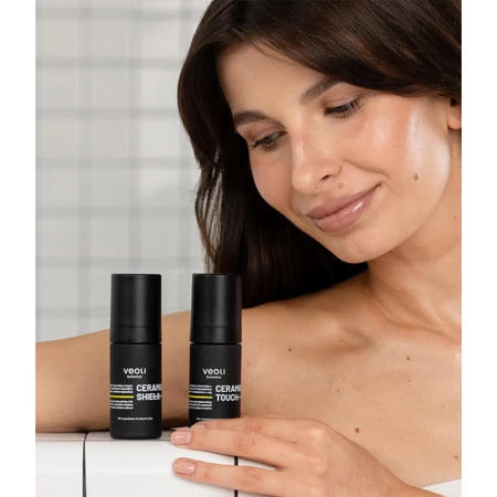 Veoli Botanica Ceramide Shield, sérum riche hydratant et régénérant avec 3% de complexe de céramides et 1% d'extrait de Centella Asiatica, 30 ml