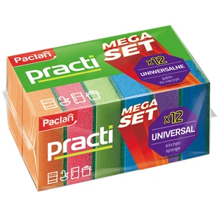 Paclan Practi, Geschirrspülschwämme, 12 Stück
