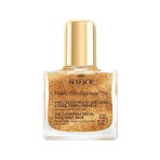 Nuxe Ready Go Glow Set, Honig-Lippenöl, 10ml + Trockenöl, 10ml + Haargummiband