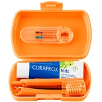 Curaprox Kids, Reiseset, orange