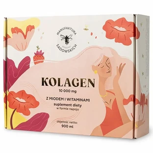 Manufaktura Rodziny Sadowskich Kolagen 10 000 mg met honing en vitaminen, 30 x 30 ml