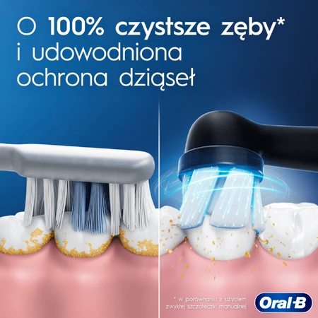 Oral-B iO 2, magnetische tandenborstel, zwart + etui